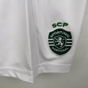 23-24 Sporting Lisbon Away Kids Kits Children Suits Football Jerseys Yupoo 3