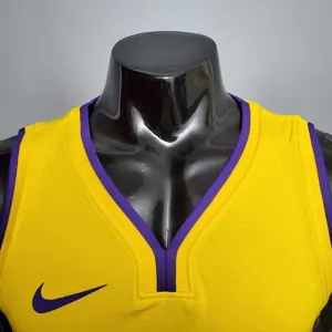 James #6 Lakers yellow 4