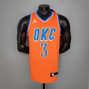 PAUL#3 Thunder Jordan Orange