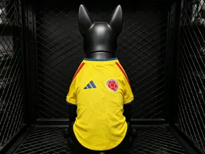 2026 World Cup Colombia Home Kit Pet Jersey Yupoo 3