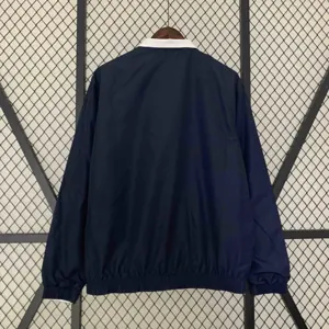 23-24 PSG Reversible Windbreaker White&Navy Double-Sides Jacket Soccer Jerseys For Sale 1