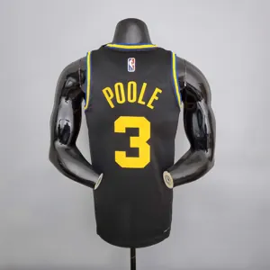 2022 75th Anniversary Poole #3 Warriors City Edition Black 5