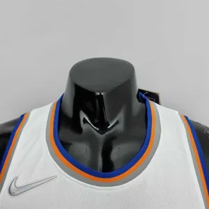 75th Anniversary Anthony #7 New York Knicks White NBA Jersey 3
