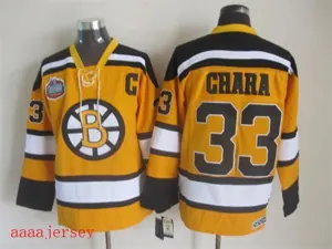 Boston Bruins retro ice hockey jersey M-3XL 波士顿棕熊队复古冰球服 4