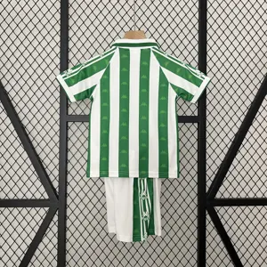 95-97 Real Betis Home Retro Kid Kits Youth Apparels AAAAJersey Wholesale Yupoo 5
