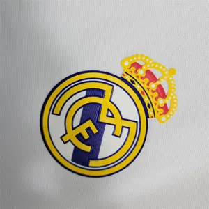 16-17 Retro Real Madrid home Long Sleeve Size S-XXL Soccer Jersey 1
