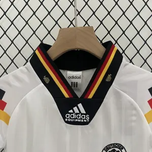 1992 Germany Home Retro Kids Kits Euro Cup Shirt Soccer Jerseys Yupoo 3