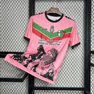 24-25 Club Deportivo Palestino Pink Special Edition Soccer Uniforms Soccer AAAAJersey Yupoo 1