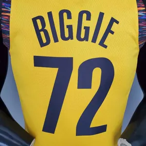 BIGGIE#72 Brooklyn Nets Commemorative Edition Yellow 4
