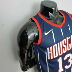 2022 Houston Rockets Harden #13 City Edition NBA Jersey 5