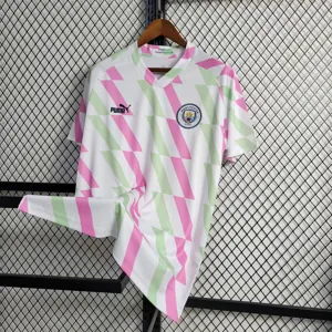23-24 Manchester City white training suit 2