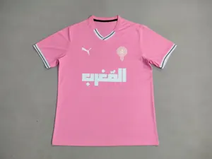 2025 Morocco Special Edition Kit été Pink Training Shirt Football Uniform AAAAJersey Dropship Y