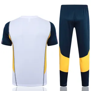 23-24 Real Madrid Short Sleeve Kits White Training Suits Soccer Jerseys Yupoo 2