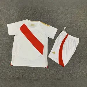 2024 Peru Home Kid Kits Children Sets Football AAAAJersey Yupoo 1