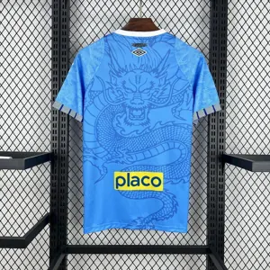 25-26 Santos Blue Dragon Pattern Kit Special Edition Soccer AAAAJersey Yupoo S-2XL 2