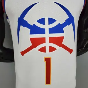 2021 PORTER JR.#1 Nuggets Bonus Edition White 2