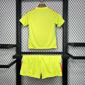 24-25 Celtic First Yellow Goalkeeper Kid Kits Youth Apparels Football AAAAJersey Yupoo 4