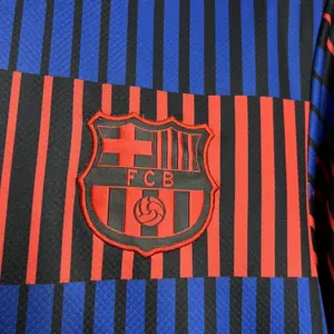 24-25 Barcelona Pre-Match Shirt Soccer Uniforms Soccer AAAAJersey Yupoo 2