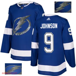 2018 Tampa Bay Lightning ice hockey jersey M-3XL 坦帕湾闪电队时尚亮片款冰球服 2