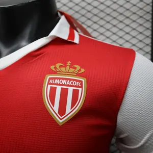 2024 Monaco Home Kit Player Version Shirt Football AAAAJersey Yupoo 1