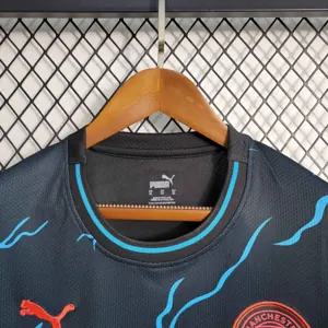23-24 Manchester City Third away size S-4XL Soccer Jerseys 6