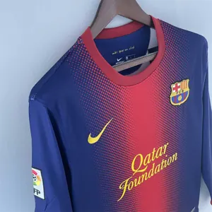12-13 Barcelona home long sleeve 7