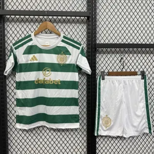 26-27 Celtic Home Kid Kits Youth Football Apparels AAAAJersey Supply Yupoo 4 1