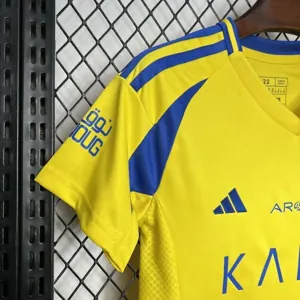 24-25 Al-Nassr Home Kid Kits Youth Apparels Sport AAAAJersey Yupoo 4