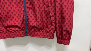 2025 Portugal Red&Blue Trench Coat Reversible Windbreaker Double-Sides Jacket 3