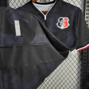 24-25 Santa Cruz Black Kit Football AAAAJersey Supplier 4