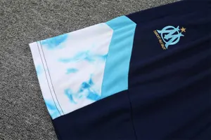 22-23 Marseille vest training suit kit dark blue white 1