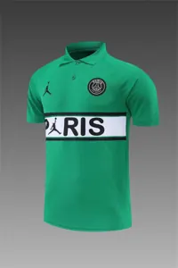 Polo Jordan PSG green corsage 9