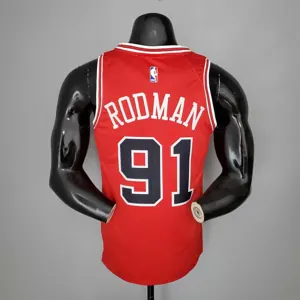 ROOMAN#91 Chicago Bulls Red 4