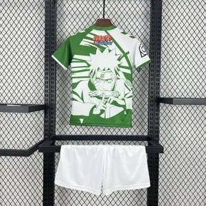 25-26 Real Betis Hummel x Limited-edition Naruto Kid Kits Youth Apparels AAAAJersey Wholesale Y 1