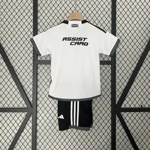 24-25 Colo Colo Home Kid Kits Children Sets Jersey Supplier Yupoo 2
