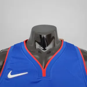 75th Anniversary Iverson #1 Pistons Blue 9