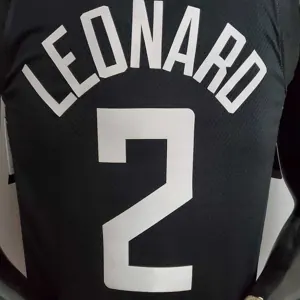New Clippers LEONARD#2 Theme Limited City Edition Black 5
