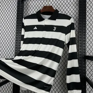 26-27 Juventus Mens Fourth Away Long Sleeve Kit Football T-Shirt AAAA Jersey Supply Yupoo 1