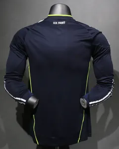 10-11 Real Madrid Away Retro Kit Vintage Player Version Long Sleeve Shirt AAAAJersey Dropship Y 6