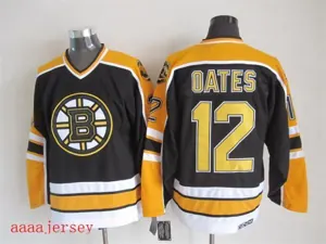 Boston Bruins retro ice hockey jersey M-3XL 波士顿棕熊队复古冰球服 2