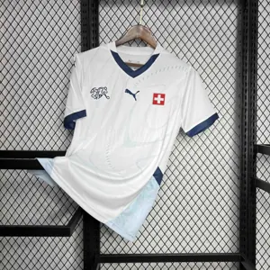 2024 Switzerland Away Kit UEFA Euro Shirt Football AAAAJersey Supplier 4
