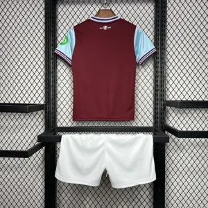 24-25 West Ham Home Kid Kits Youth Apparels Sport AAAAJersey Yupoo 8