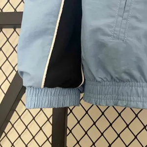 23-24 Lazio Blue and White Reversible Windbreaker Double-Sides Jacket Football Replicas 7