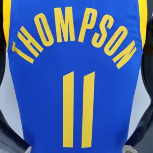 75th Anniversary THOMPSON#11 Warriors Blue 2