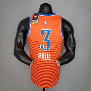 PAUL#3 Thunder Jordan Orange 3