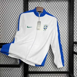 2024 Brazil White Windbreaker Jacket Sport AAAAJersey Yupoo 2