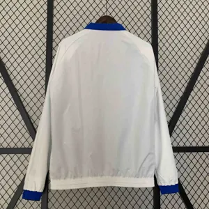 23-24 Napoli Reversible Windbreaker White&Blue Double-Sides Jacket Soccer Jerseys For Sale 5