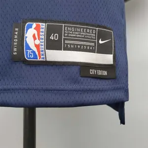 2022 season morant#12 Grizzlies City Edition Royal Blue 3