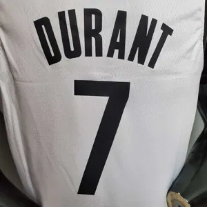 Durant #7 Brooklyn Nets white 6
