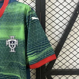 2025 Portugal Green Training Shirt Football Uniform AAAAJersey Dropship Yupoo 7